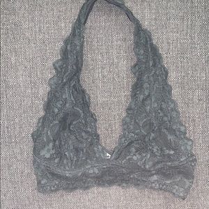 Free People Gray Bralette XS